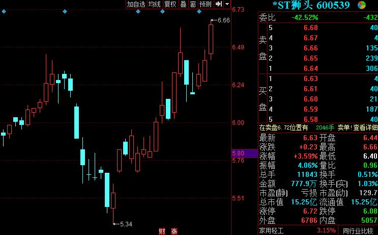 ST狮头股票最新动态全面解读